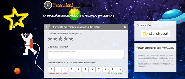 Questionario di soddisfazione NPS