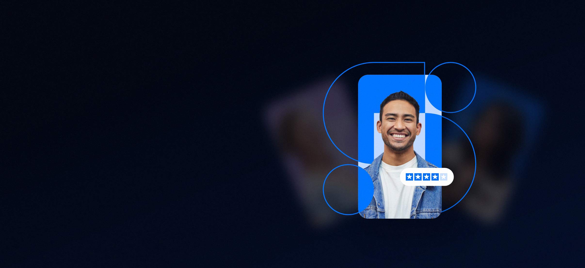 homme souriant téléphone avis