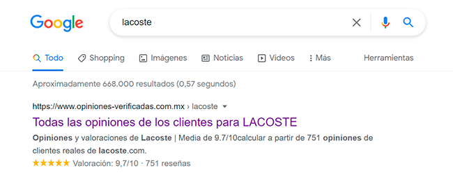 lacoste atestacion opiniones